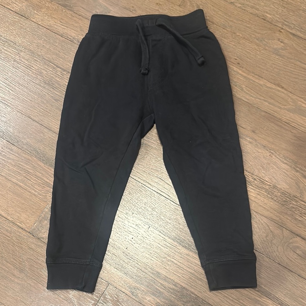 Black Kids Jogger Pants